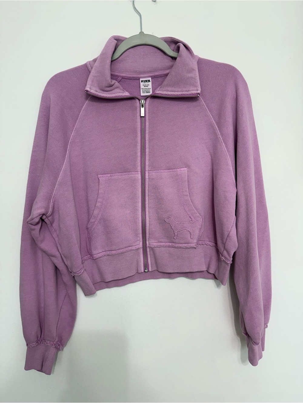 PINK Victoria's Secret Light Purple Zip-Up